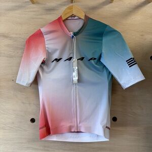 Men's Multicolor Cycling Jersey, MAAP USA OR FRENCH? colorway.